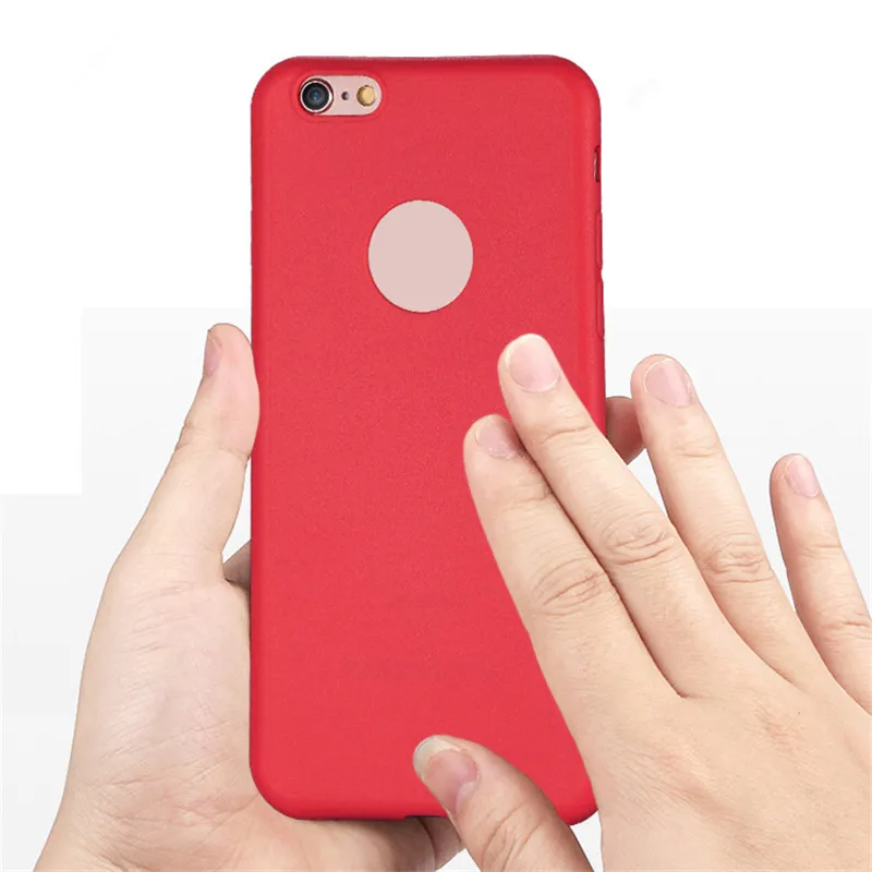 Luxury Ultra Thin Soft Back Cases For iphone 7 Plus 6 6S TPU Frosted Color Phone Shell Cover Bags |