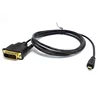 High Speed HDMI-compatible Cable Micro HD to DVI DVI-D 24+1Pin Adapter Cables 3D 1080p For LCD DVD HDTV XBOX PS3 1m 3ft 1.8m 6ft ► Photo 2/2