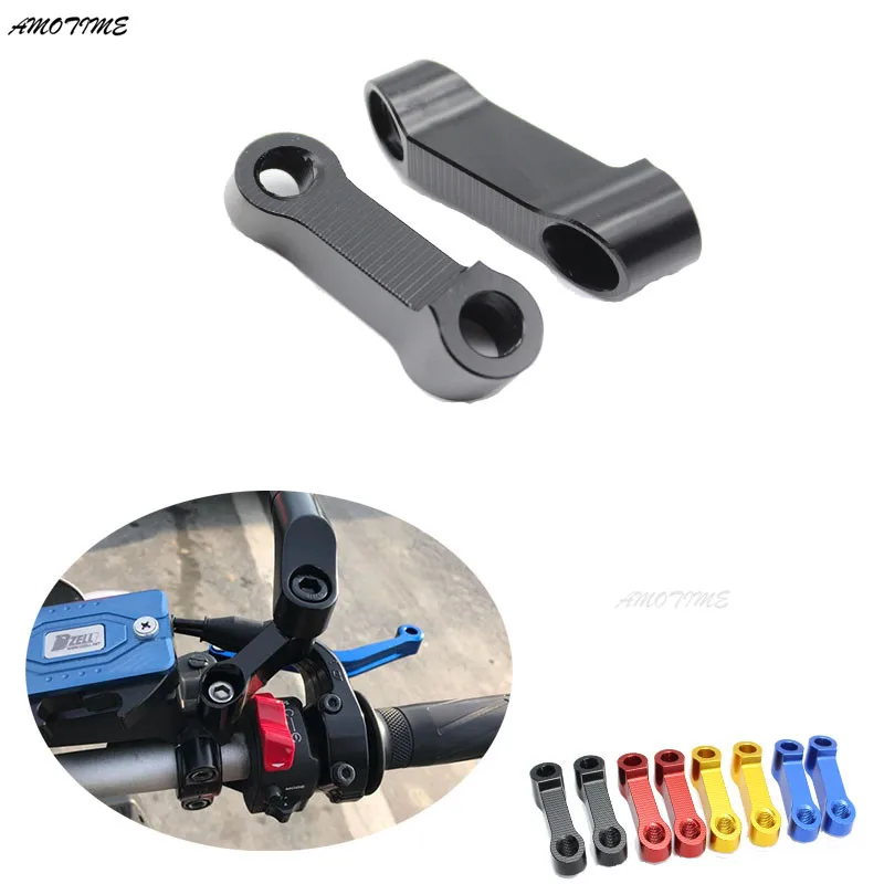

For SUZUKI GSR400 GSR600 GSR750 GSR 400 600 750 GSF650 Universal 10MM Motorcycle Rearview Mirrors Extension Riser Extend Adapter