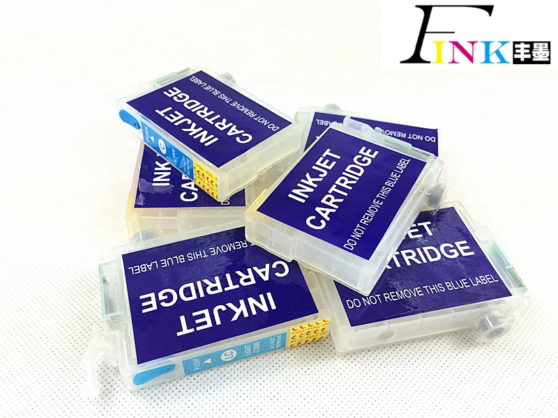 T0781-T0786 пустой многоразовый картридж для принтера Epson R260 R280 R380 RX500 RX580 RX595 RX680 Artisan 50 с