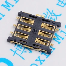 6P Micro Card держатель для карт Слот карты сотового телефона Mini Nano SIM