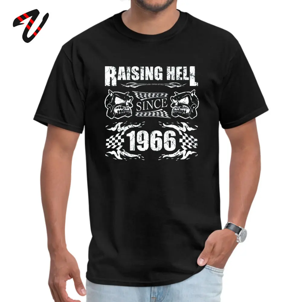 Raising Hell с 1966 года топы рубашки модные круглым вырезом уличные 6ix9ine Laura Man футболки