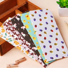 10 шт., NJ-012, Прямая с фабрики, очаровательные Домашние животные, мобилизация, творческие мультфильмы, маленькие свежие ученики, канцелярские принадлежности, конверты