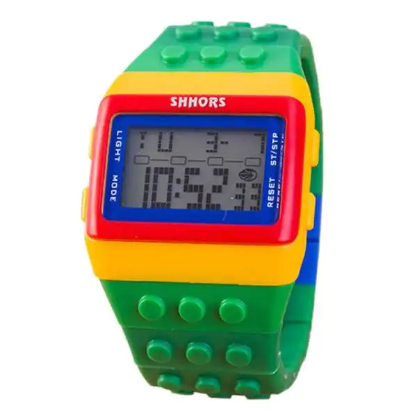 SHHORS многоцветный Многофункциональный Водонепроницаемый светодиодный детские наручные часы для плавания спортивные часы цифровые наручные часы(стиль 8 - Цвет: I