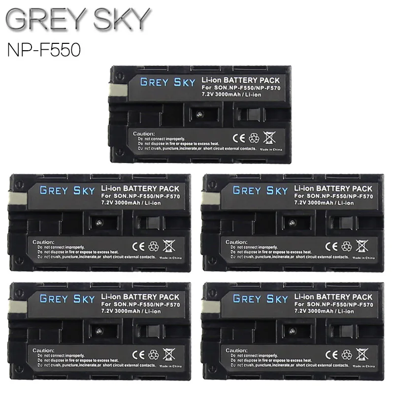 

NP-F550 NP F550 NPF550 Rechargeable Li-ion battery (3000mAh) for Sony NP-F330 NP-F530 NP-F570 NP-F730 NP-F750 Hi-8