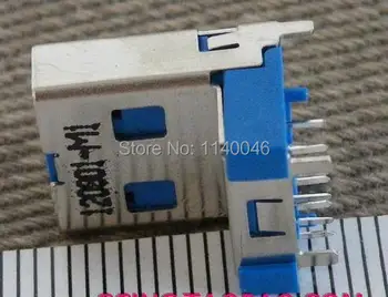 

5PCS for Singatron USB3.0 A-type female socket connector 9P vertical flat line interface connector