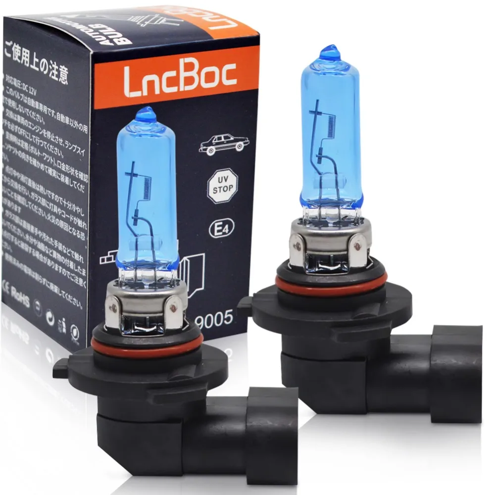 

Safego 2x H7 H4 Hi/Lo H11 9005/HB3 Halogen Xenon Light Bulb Bright 12V Warm White 60W/55W For Car Headlight 4300K-5000K