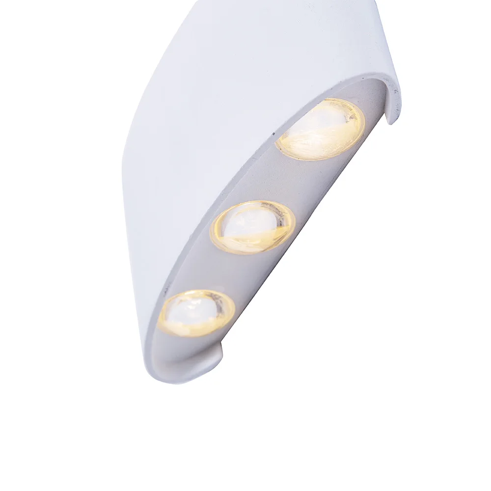 LED Wall Lamp Up Down Waterproof IP65 6W Wall Sconce for Indoor/Outdoor Lighting Porch Bedroom image 5