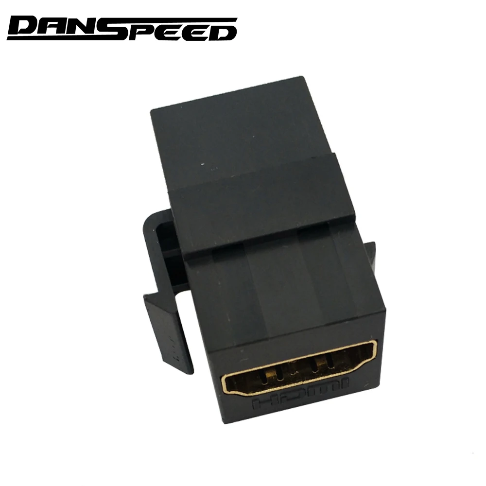 DANSPEED HDMI Keystone вставка муфта HD настенная пластина конвертер адаптер Джек Женский