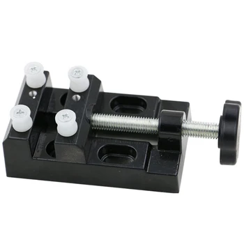 

Hot 1pc Black Jaw Bench Clamp Mini Drill Press Vice Micro Clip Flat Vise DIY Hand Tools 105 x 55 x 35mm