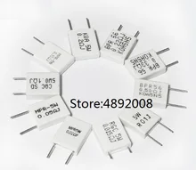 10pcs/lot 5W 0.1R 5W 0.01R — 0.5R 0.01OHM-0.5OHM Non-inductance Cement Resistance Ceramic Resistor Electronic Components kit