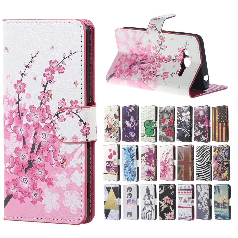 For Galaxy J2 Prime case Wallet Stand cartoon Leather cover Case For Flip Samsung Galaxy J2