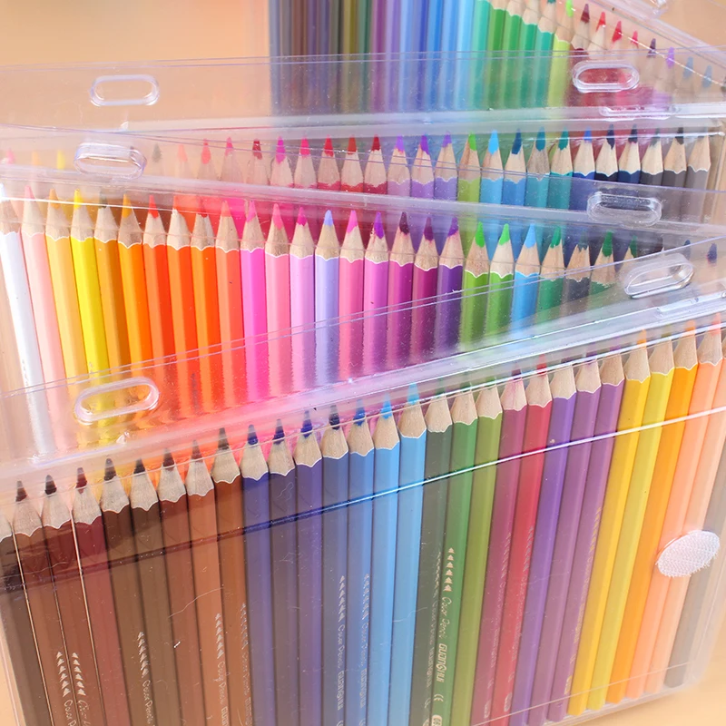 24 Colori Olio Matite Arte Disegno Disegnare Set Artista ADULTO non tossici colorati.