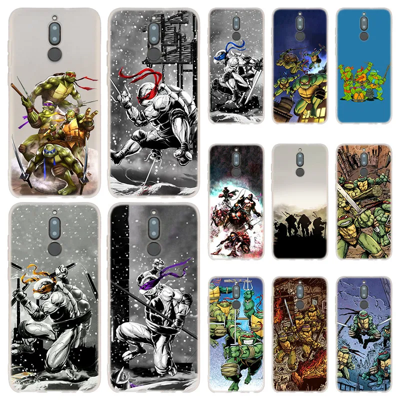 

TMNT Teenage Mutant Ninja Turtles Phone Case FOR Huawei Mate 10 20 Lite 20X 10 Pro Nova 4 3i Y5 Y6 Y7 Y9 2019 2018 2017 Cover