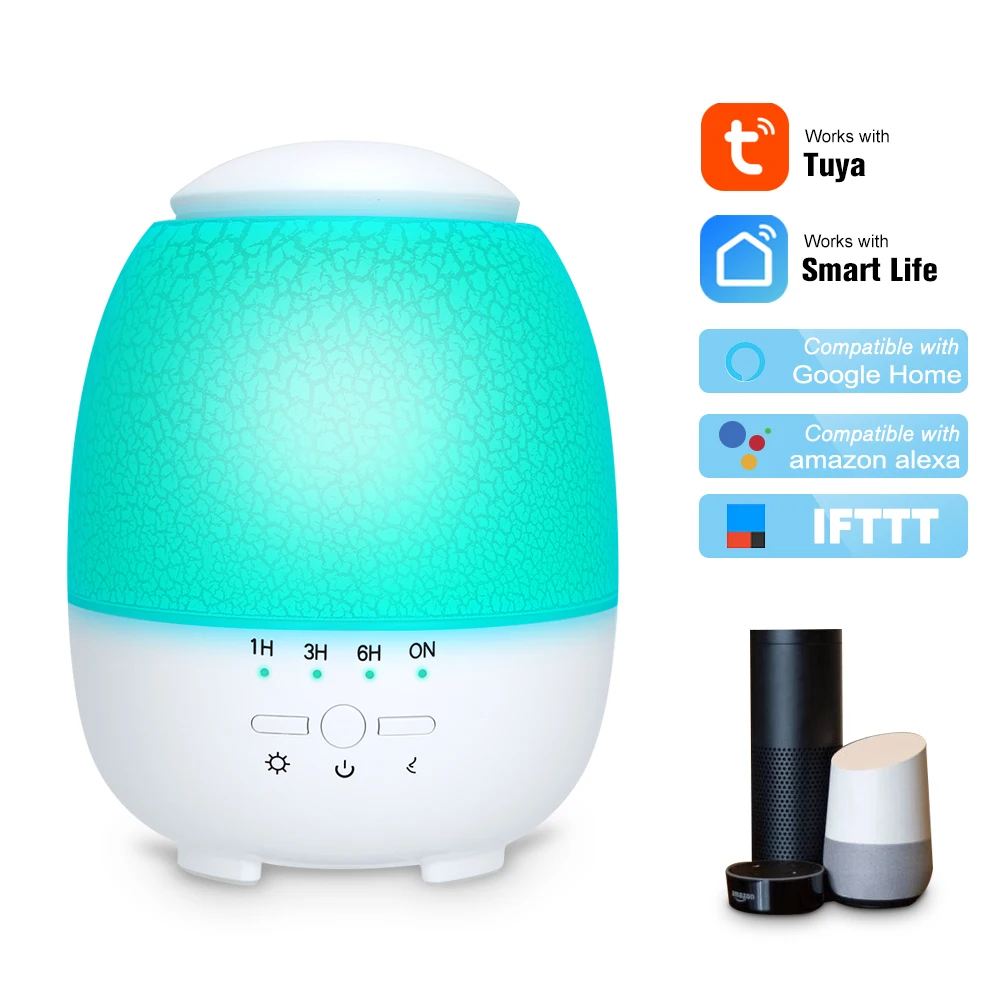 Essential Oil Diffuser with Night Light Humidifier with Timer Function