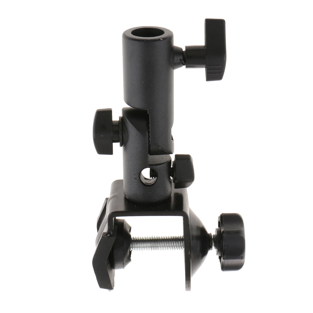 Photo Studio C Type Clamp Clip Bracket for Flash/Light Stand Boom Arm Pole