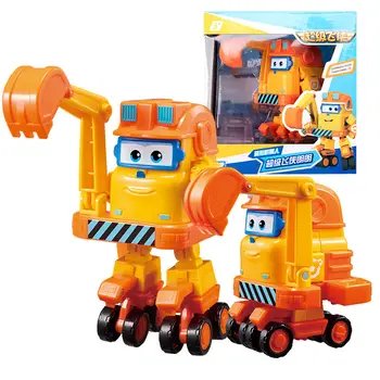 

Newest Season Big Super Wings Scoop Deformation Airplane Robot Action Figures Super Wing Transformation toys