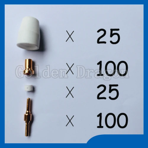 

Free shipping PT31 LG40 Plasma Cutter Cutting Torch Consumables Extended KIT, 250PK