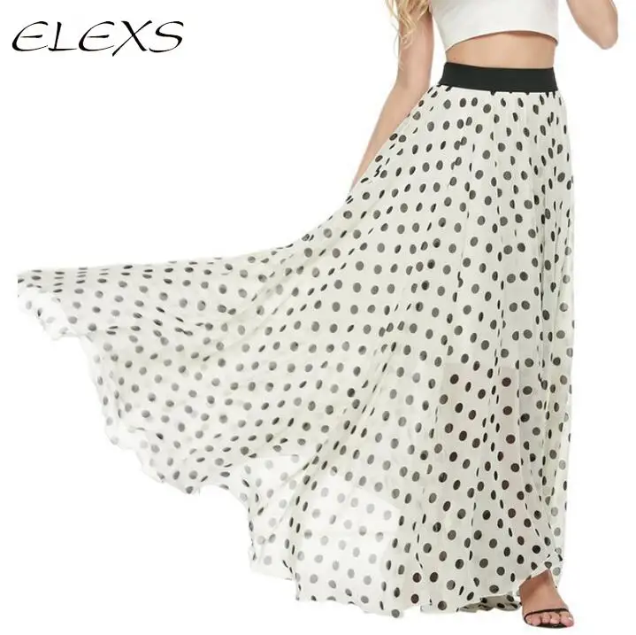 Elexs новые женские Модные пикантные богемные пляжные Тип Юбки лето Повседневная