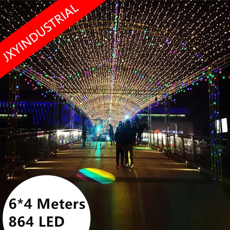 christmas net lights 6m x 4m