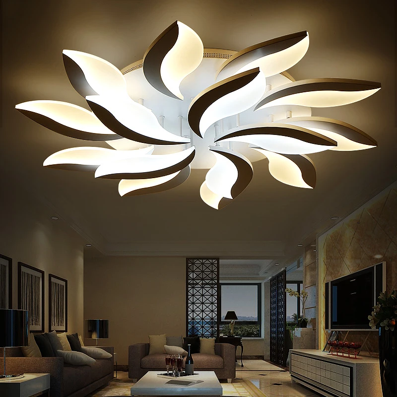 Acrylic Led Living Lights Ceiling 1