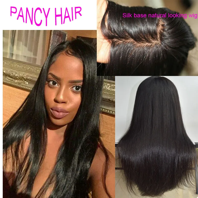 Malaysian silk top lace wigs Clearance