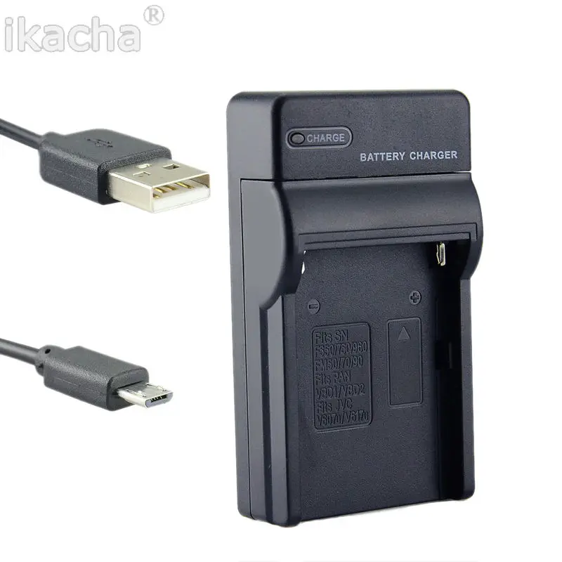 

New NP-BK1 Camera Battery Charger USB Cable For Olympus Li-50B 70B 90B For Sony NP-BK1 For Pentax D-LI92