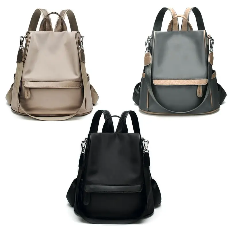 

Women Anti Theft Waterproof Back Pack Multifunctional Backpack Woman Anti-theft Backpacks for Girls Female Oxford Bagpack