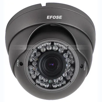 

4PCS 1000TVL 1/3'' HD CCD 2.8-12mm Lens 42 Leds Dome Vandal Proof IR ICR