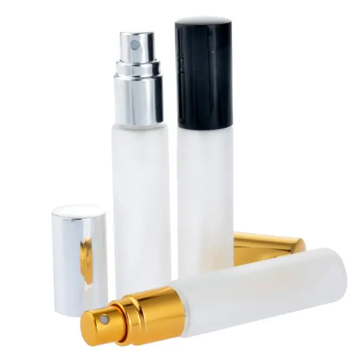 100 шт./лот 10 мл распылитель Parfum стеклянная бутылка для мороза Заправляемый спрей