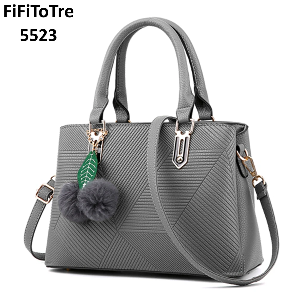 

Famous Designer Brand Bags Women Leather Handbags NEW Fashion Luxury Ladies Hand Bag Purse Fashion Shoulder Bags Bolsa Sac gray