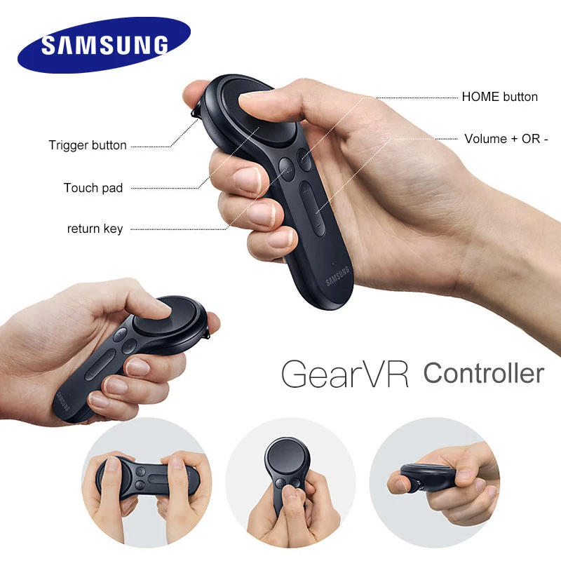 Genuine SAMSUNG Gear VR Handle Games Controller Portable Wireless Remote Controller For Samsung Gear VR 4.0/5.0 VR 3D Glasses