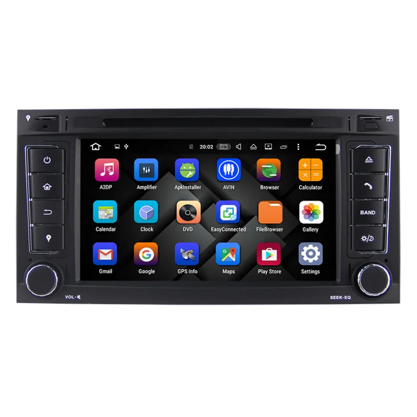 Best by DHL 20pcs Car DVD GPS Radio  Android 7.1 Quad Core  for Volkswagen V W T ouareg T5 Transporter Multivan  4G Stereo system 4