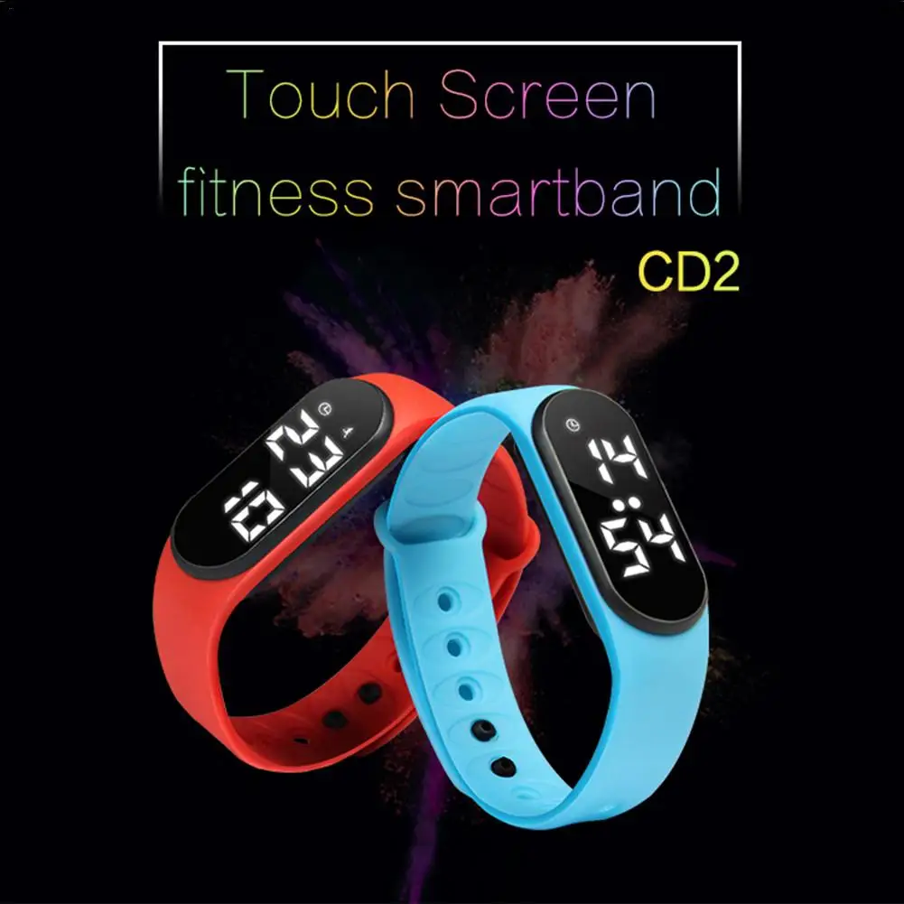 Смарт браслет CD2 3D Steps смарт с подсчетом шагов фитнес педаметром NFC спортивный