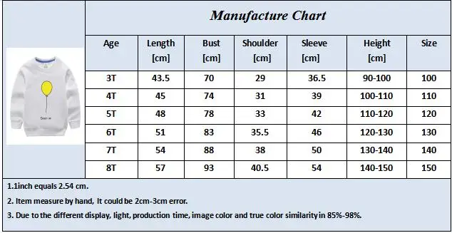 Толстовка для мальчиков OKLADY Todler; пуловер с принтом воздушных шаров; толстовки для мальчиков и девочек; детские толстовки с капюшоном; детская одежда с героями мультфильмов; От 3 до 8 лет