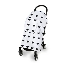 Муслин, хлопок, чехол для детской коляски, детские пеленки, мягкие одеяла для новорожденных, защитные сетчатые аксессуары для детской коляски