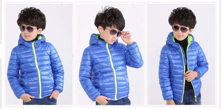 Menino e Menina Cabolsa com Capuz Menino para Baixo Crianças Outerwear Inverno Quente Algodão-acolchoado Roupas Jaqueta Criança 5-11 Anos 25 para baixo jaqueta criança 5-11 anos