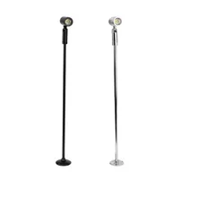 1 W картину Light Настольные светильники стенд Полюс лампы Jewelry/телефон витрина магазина Дисплей Silver/ черный корпус