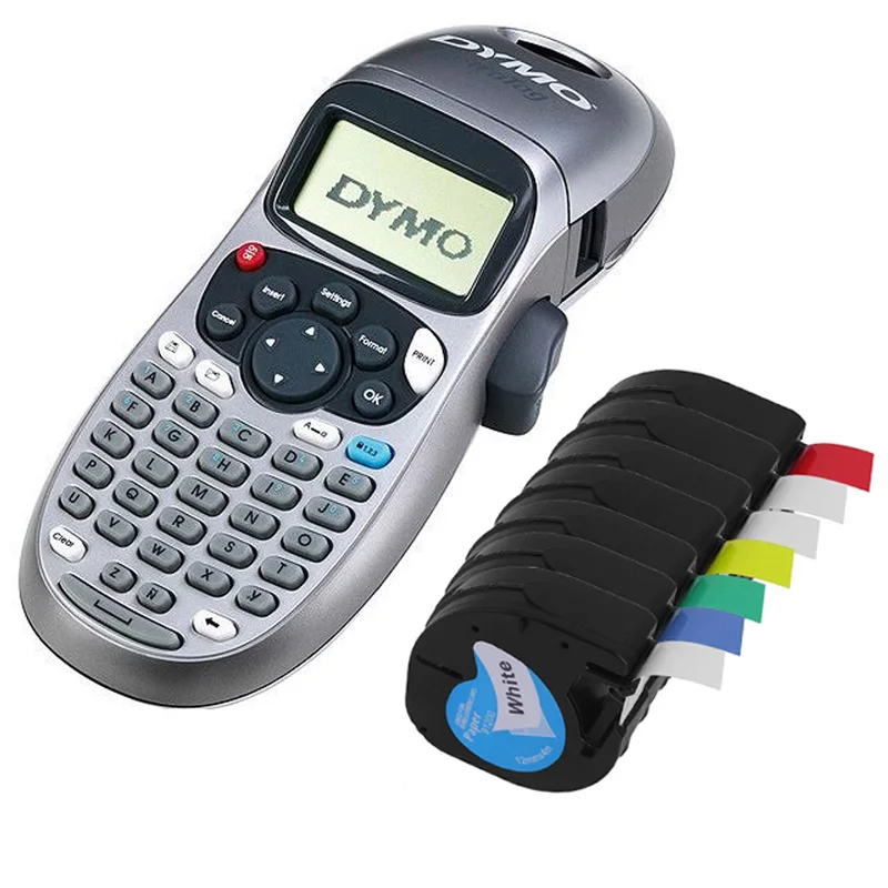 LABELZONE многоцветная пластиковая лента совместимый с Dymo Letratag принтеры 91201 12 мм * 4 м