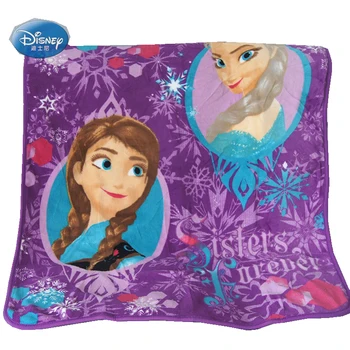 

Disney Sister Elsa and Anna Princess Aircondition Double Layers Blanket Throw for Girls Manta cobertor inverno