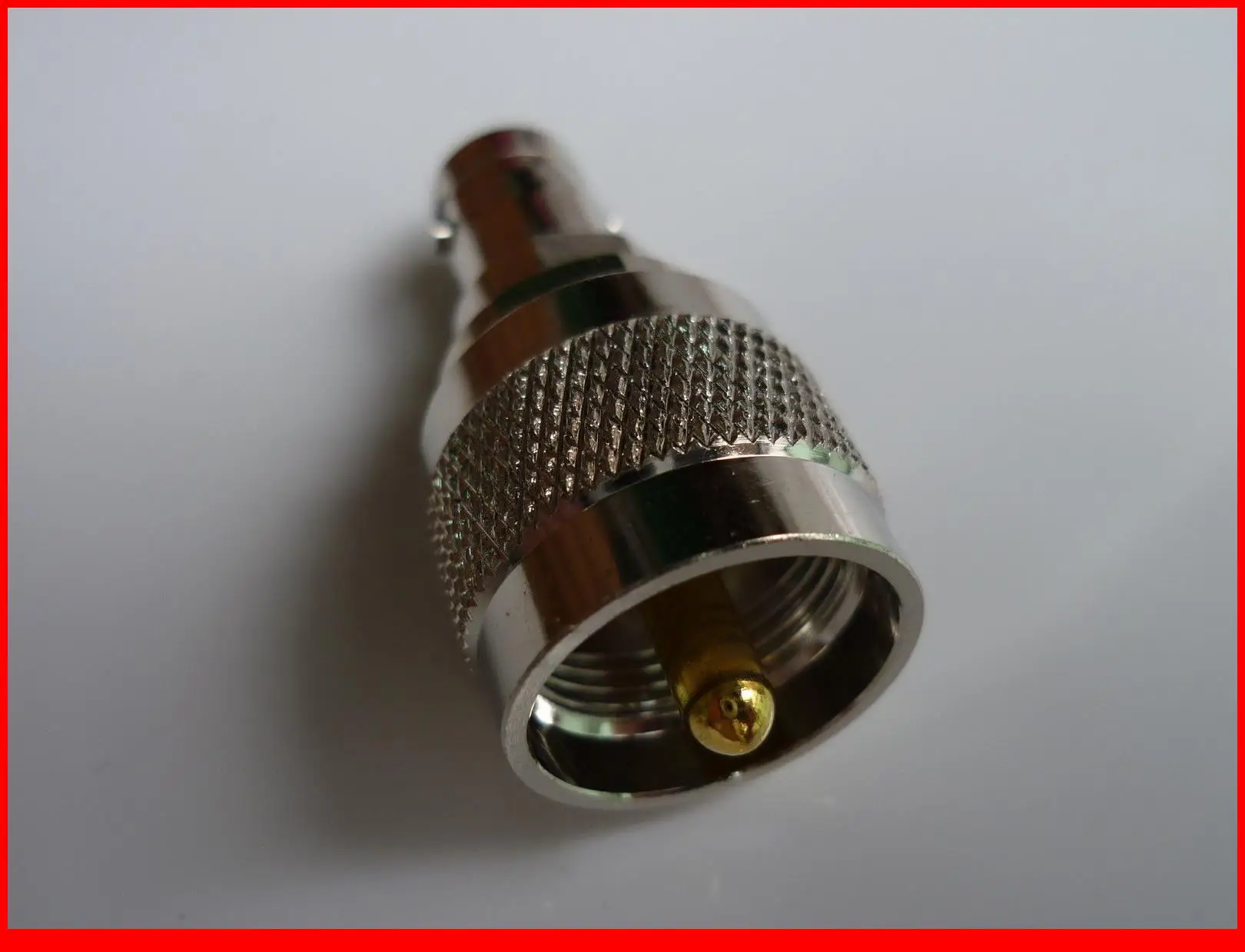 

10 pcs RF adapter BNC female to UHF male straight