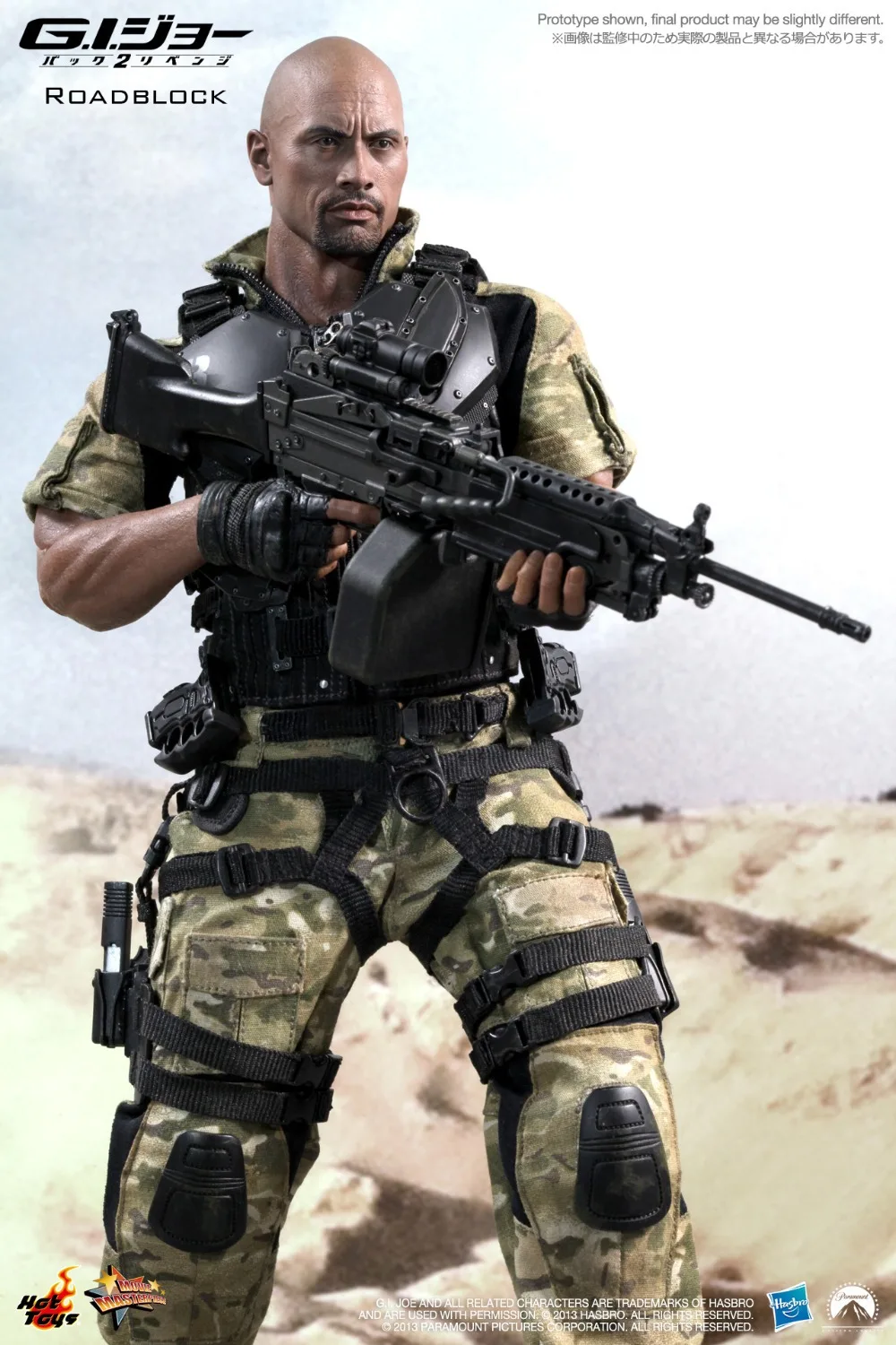 Кукла Dwayne Johnson in G.I.Joe: retaction 12 &quot коллекционная фигурка модель из пластика