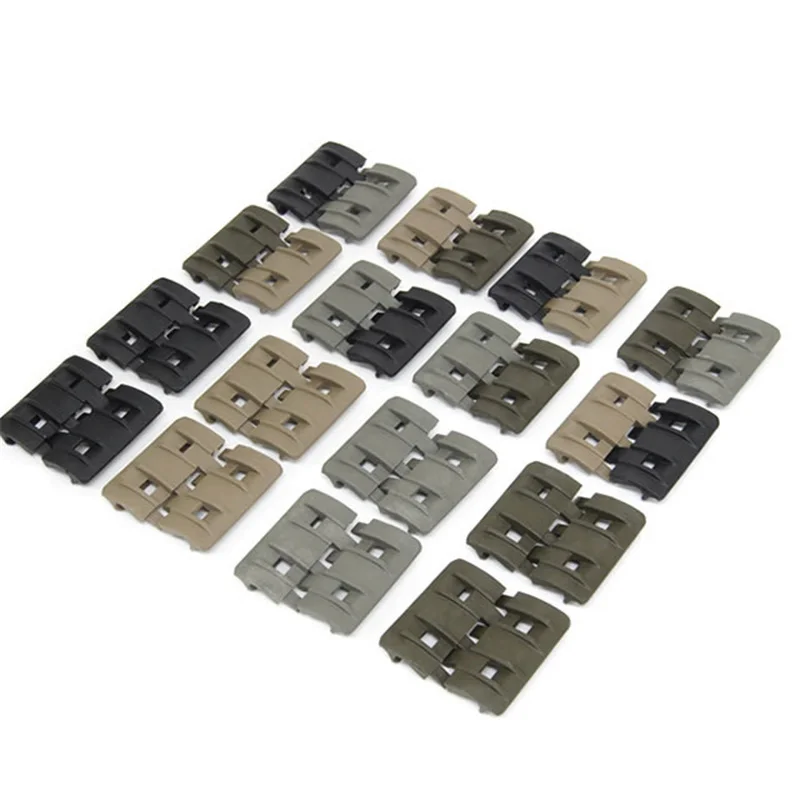 

32pcs Tactical Picatinny Weaver Rail Panels Set Handguard Rail Cover Hunting Airsoft Rifle Gun Accessories