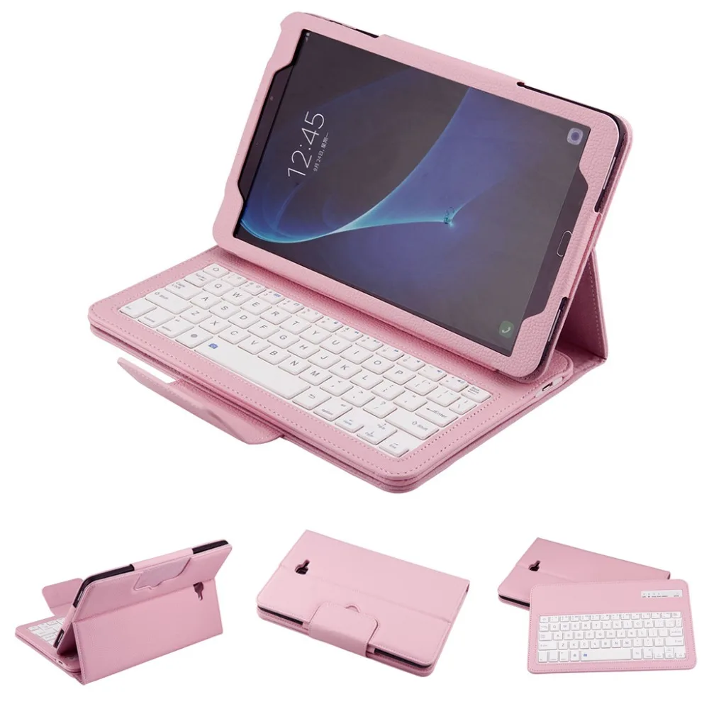 

Bluetooth Keyboard Folio Case Cover for Samsung Galaxy Tab A 10.1 T580 Series