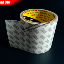 55 мм* 50 м* 0,16 мм) Двухсторонняя клейкая лента, 3 м 9080, для резиновой ленты, пластика, светодиодной ленты, электрической панели, экранного соединения