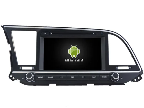 Android 8 0 автомобильный аудио dvd плеер для HYUNDAI ELANTRA 2016 gps мультимедиа головное