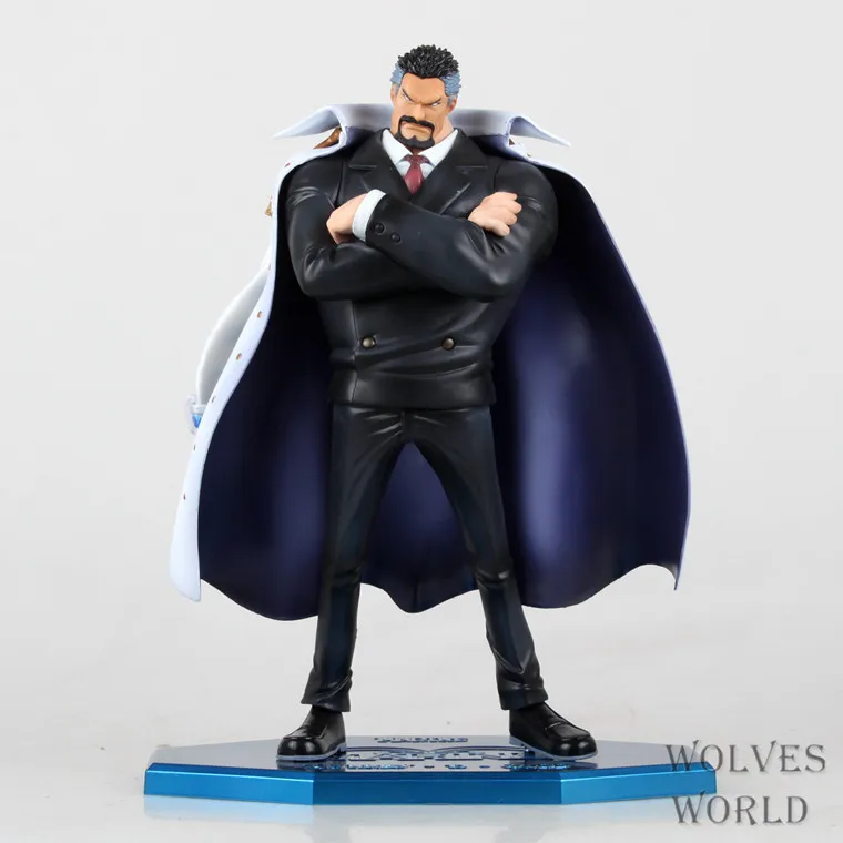 

Birthday Toy Gift Onepiece Action Figure Collection 23cm Luffy Grandpa Lieutenant General Monkey D Garp Model Dolls Decorations