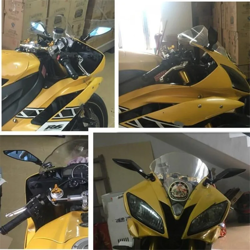 Мотоцикл с ЧПУ алюминий и зеркало заднего вида для YAMAHA YZF-R1 R6 R3 R25 R15
