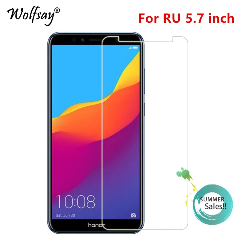 Стекло для Huawei Y6 2018 защита экрана закаленное стекло Защитная пленка телефона Honor7A