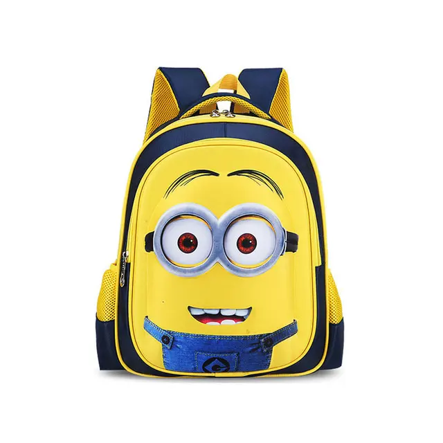 Minion Backpacks Backpack For Your Vacations Minion Backpack Kids School Bags For Boys Schoolbag Backpacks Deable Me